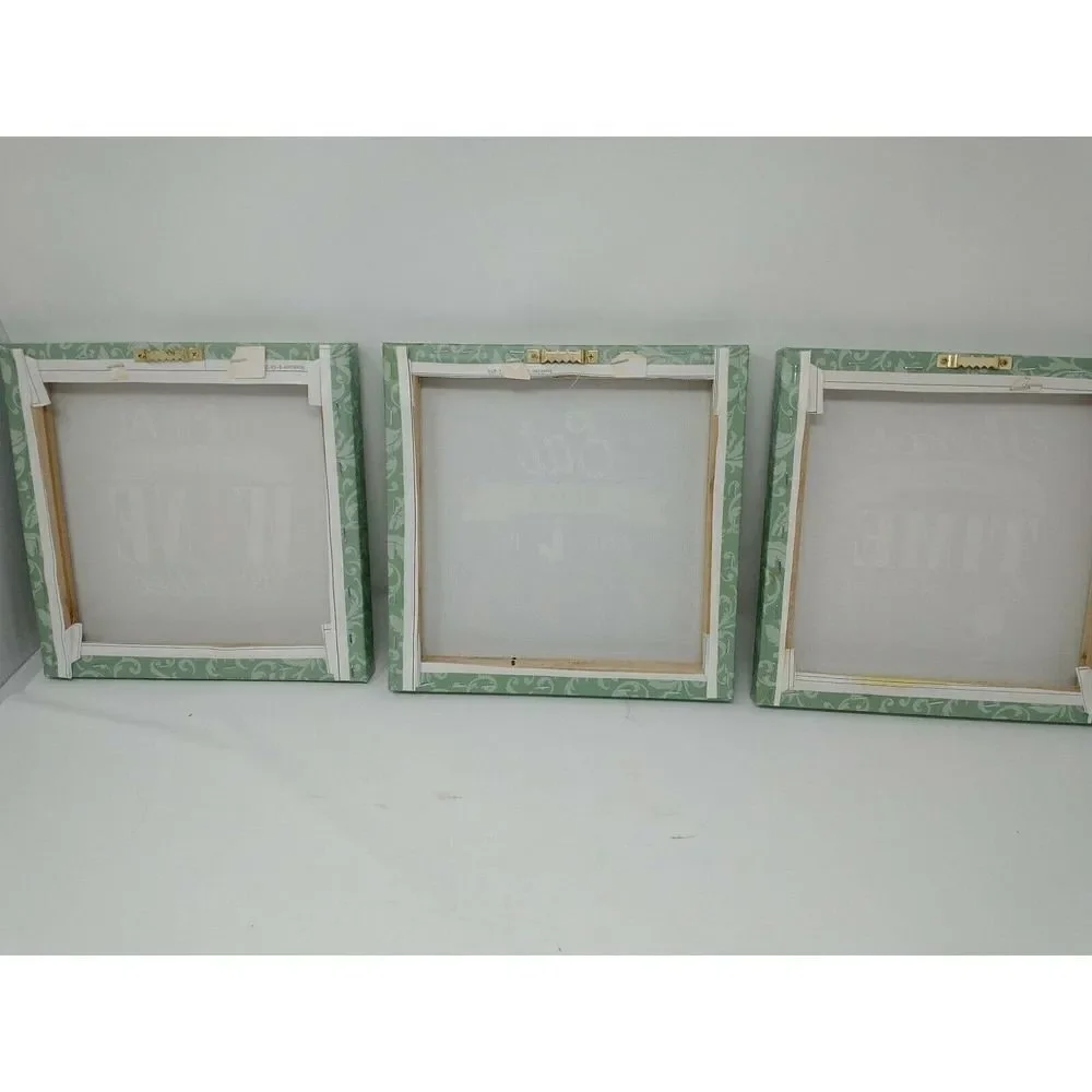Lot Of 3 Canvas Prints Wine Decorations For Home
